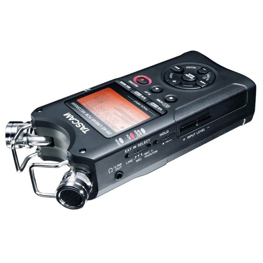 Gravador Portátil Tascam DR-40 - Campvideo - Equipamentos