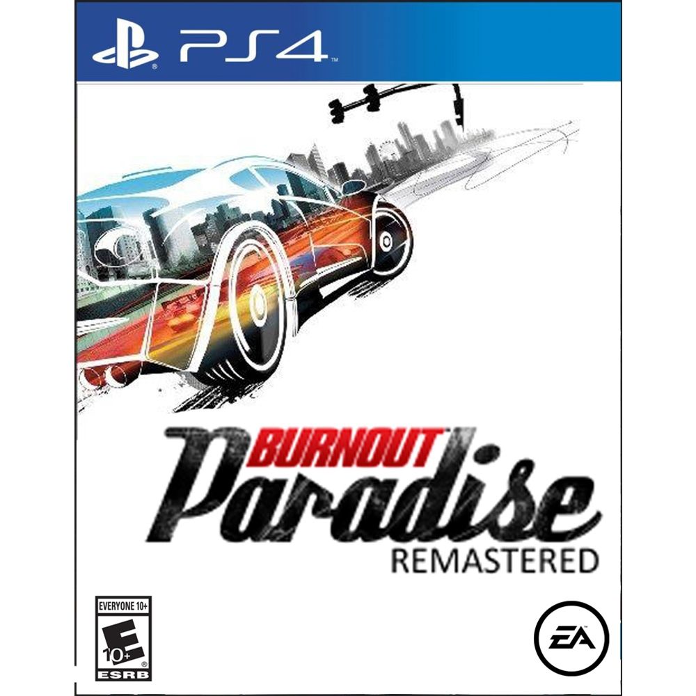 Jogo PS4 Corrida Burnout Paradise Mídia Física Novo Lacrado