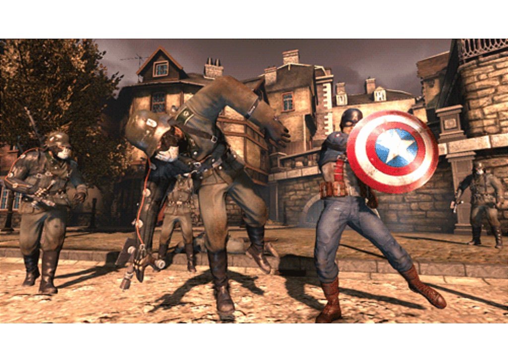 Jogo Captain America Super Soldier Xbox 360 Usado - Meu Game Favorito