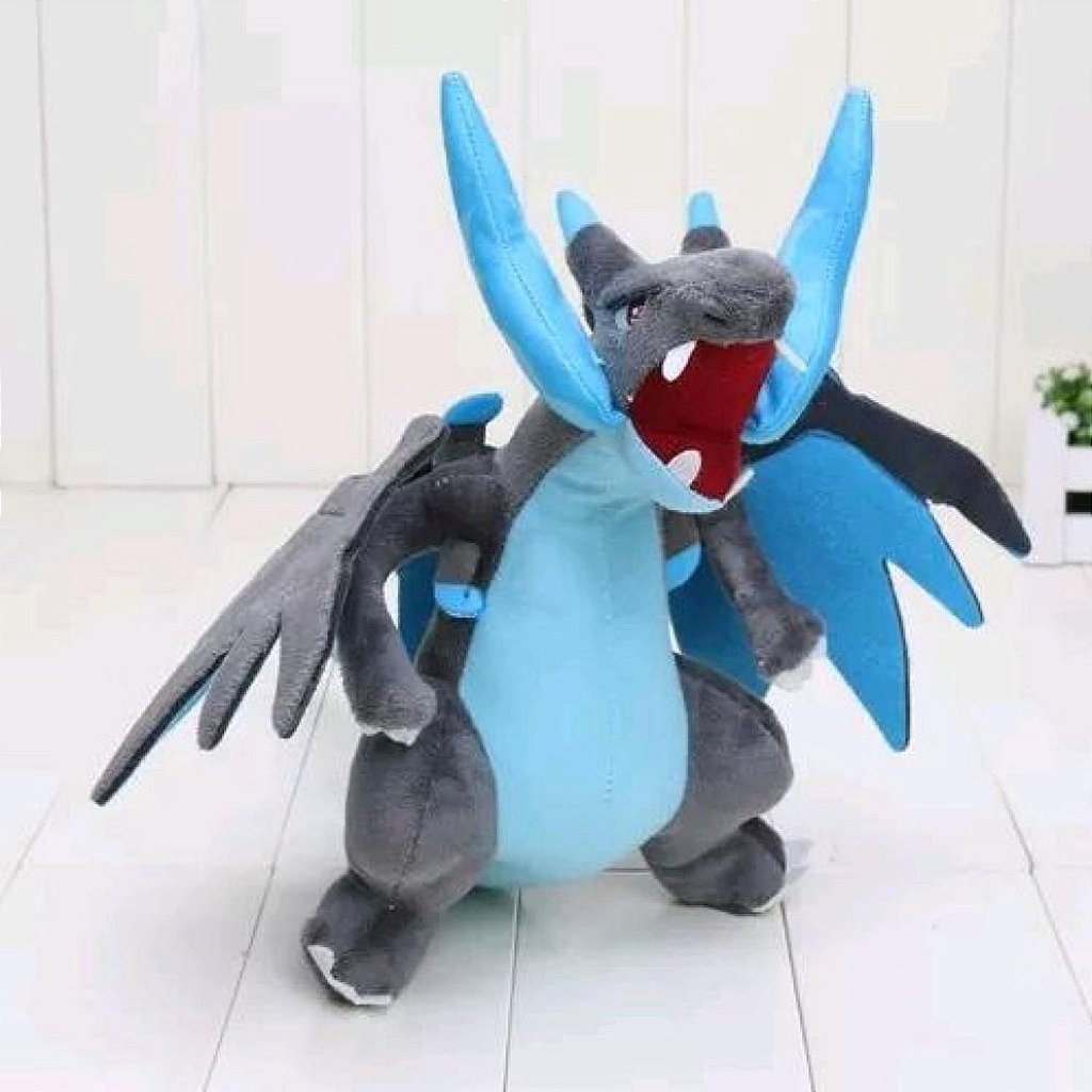 Mega Charizard X Ou Y - Pokemon Go Pelucia Primeira Geraçao