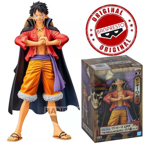 MINIATURA MONKEY D. LUFFY - DXF THE GRANDLINE SERIES - SAGA DE