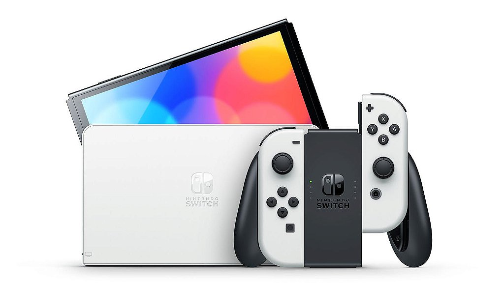 NINTENDO SWICH ホワイト Nintendo Switch OLED Model White Seminovo - www.espiaogames.com.br
