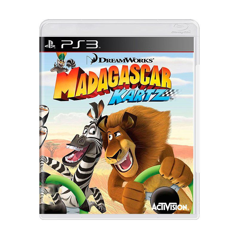 【極レア】【PS3】MADAGASCAR KARTZ【北米版】 Madagascar Kartz PS3 Seminovo - www.espiaogames.com.br