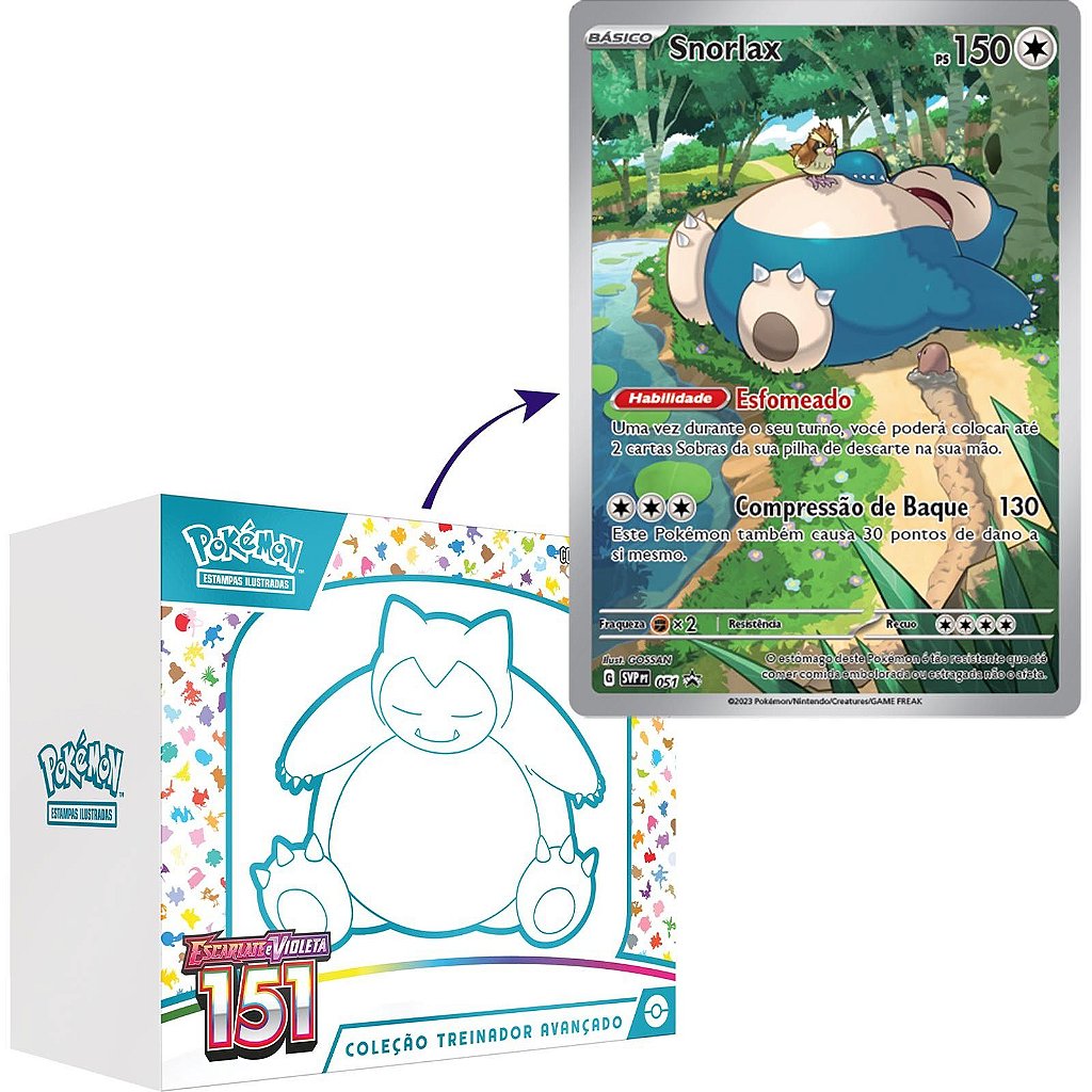 Box Pokémon Coleção Especial Escarlate e Violeta 151 Alakazam EX Copag -  Pokemon - #