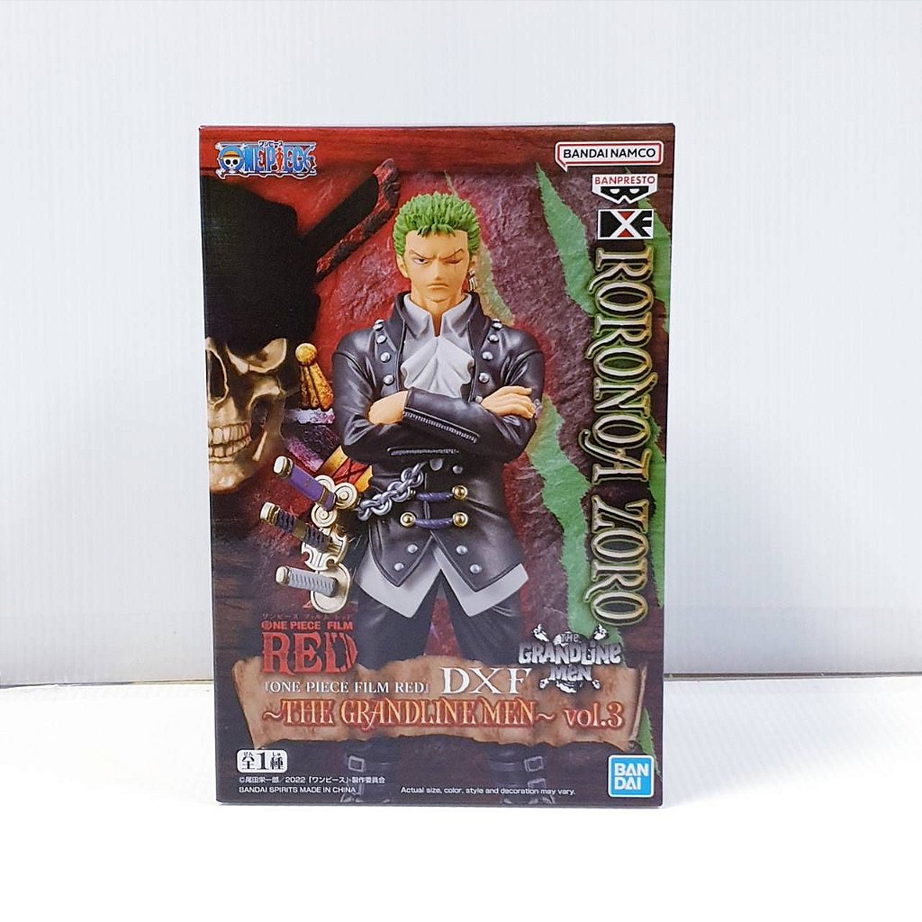 One Piece Film: Red - Roronoa Zoro The Grandline Men DXF Figure