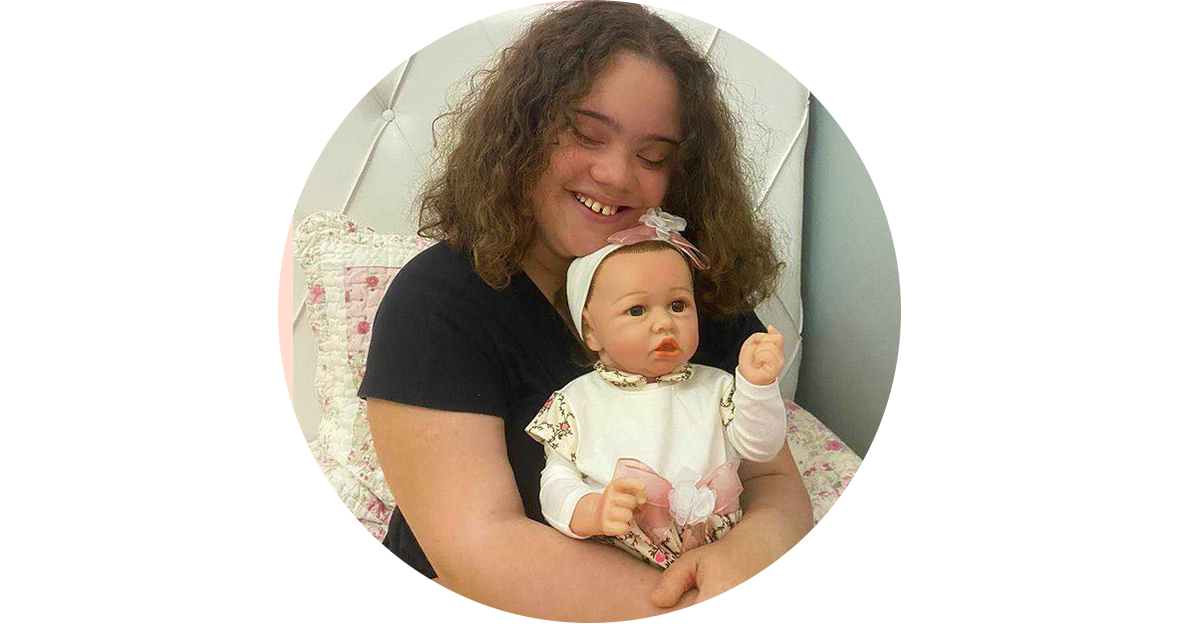 Boneca Bebê Reborn Laura Imperfeita - UniDoll