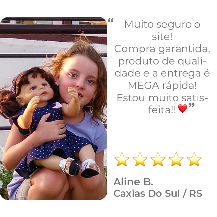 BEBÊ REBORN AMOR PERFEITO TODA EM SILICONE MEGA REALISTA - Maternidade  Mundo Baby Reborn