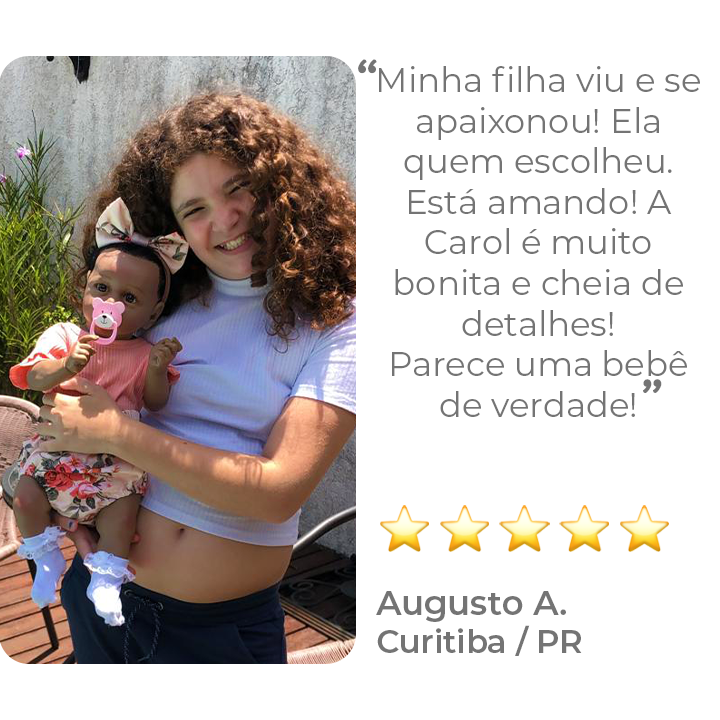 Bebê Reborn Negra Altamente Realista