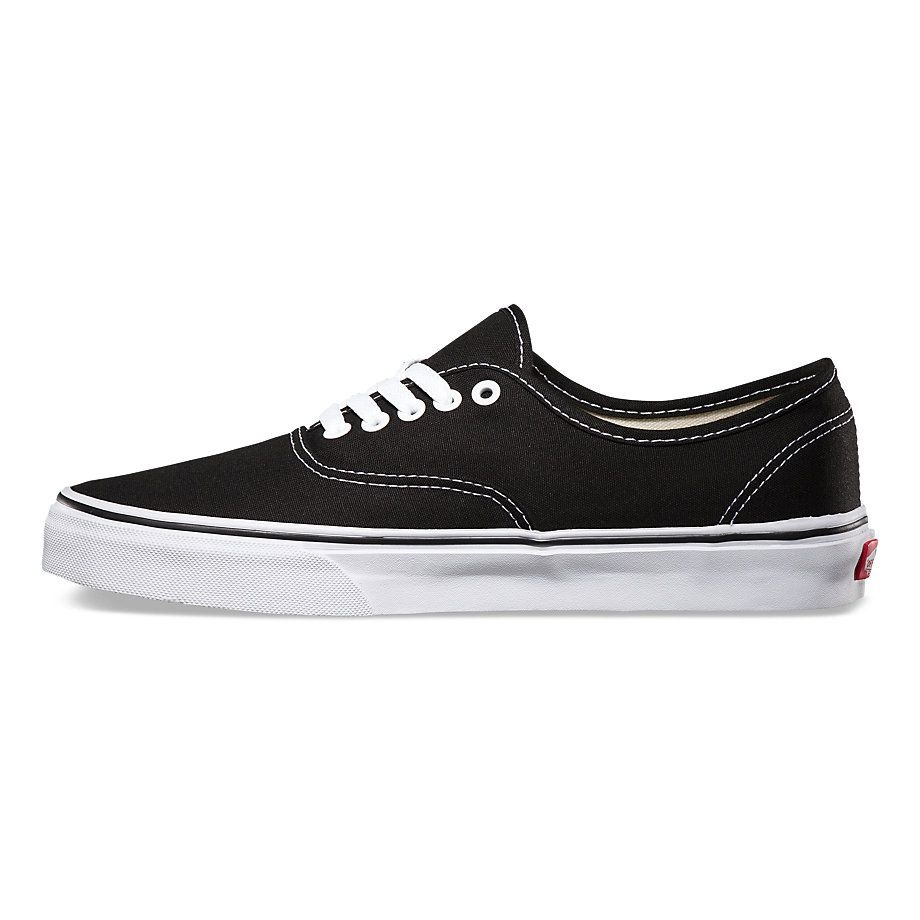 vans authentic preto e branco
