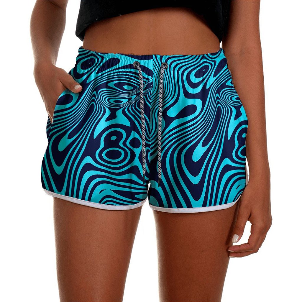 Short praia feminino Clearance