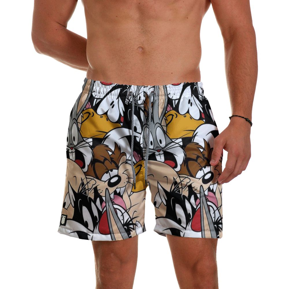 Short masculino looney tunes Clearance