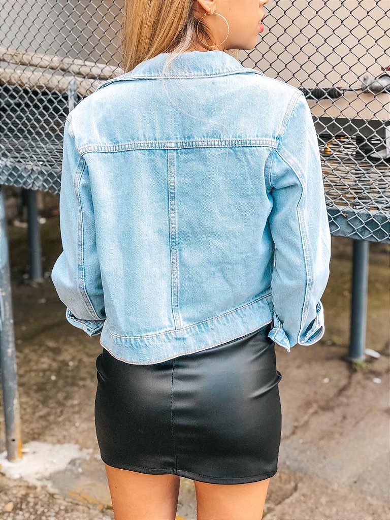 jaqueta jeans denim zero