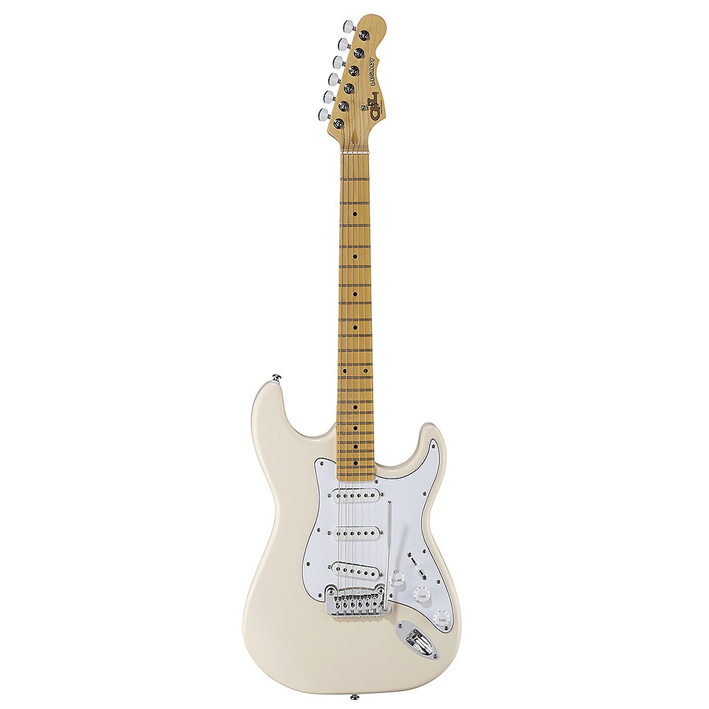 ギター 767878/Tribute Legacy SB 2016 GUITARRA STRATOCASTER G&L TRIBUTE LEGACY MP WHITE - Musical RIFF