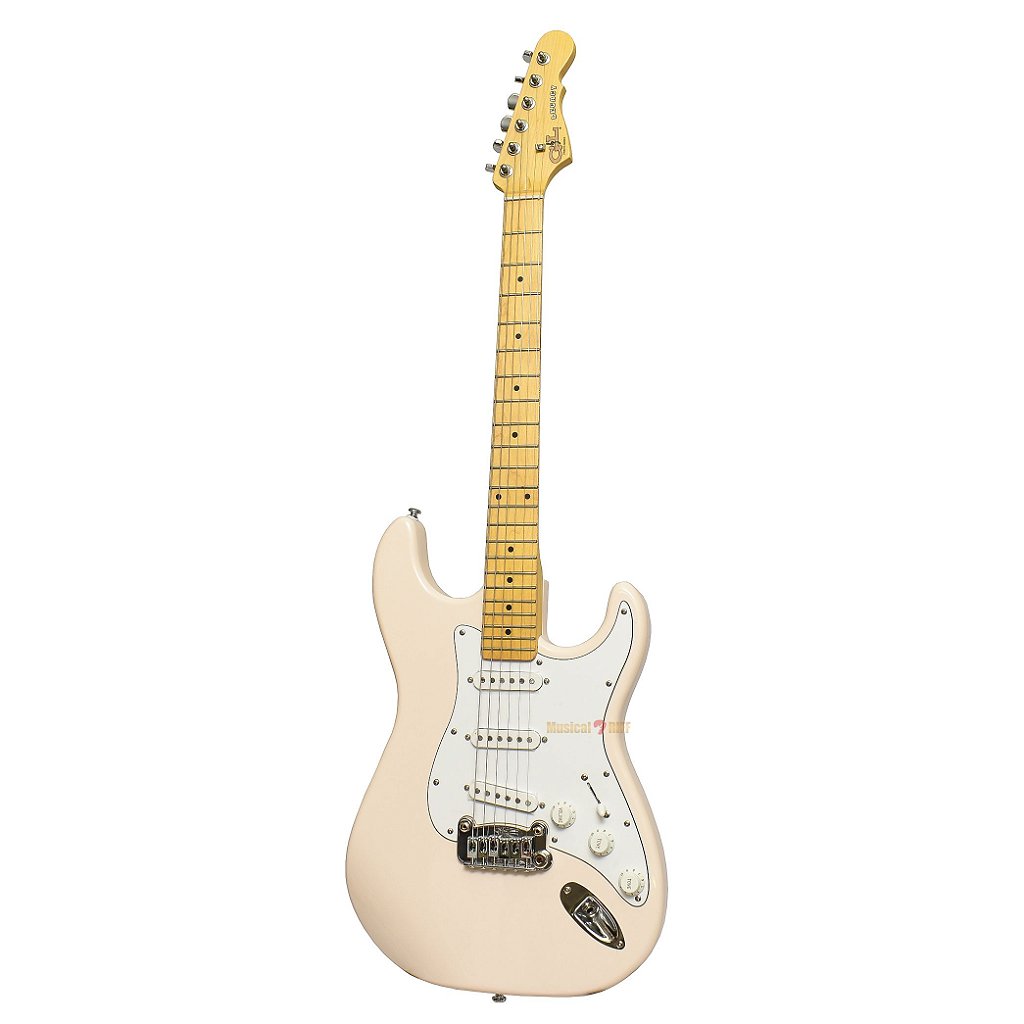 GUITARRA STRATOCASTER G&L TRIBUTE LEGACY MP WHITE - Musical