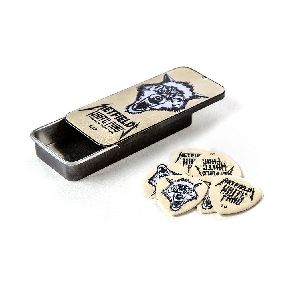 Les Fingers – Complete Sixties Instrumen PALHETA JAMES HETFILED WHITE FANG CUSTOM 1.0MM C/6 DUNLOP