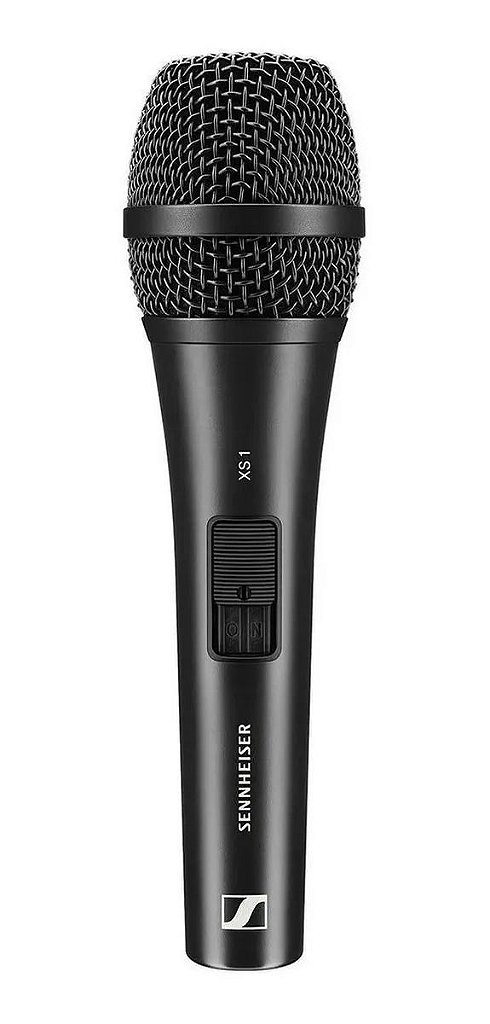 MICROFONE DINAMICO CARDIOIDE DE MÃO SENNHEISER XS1 - Musical RIFF