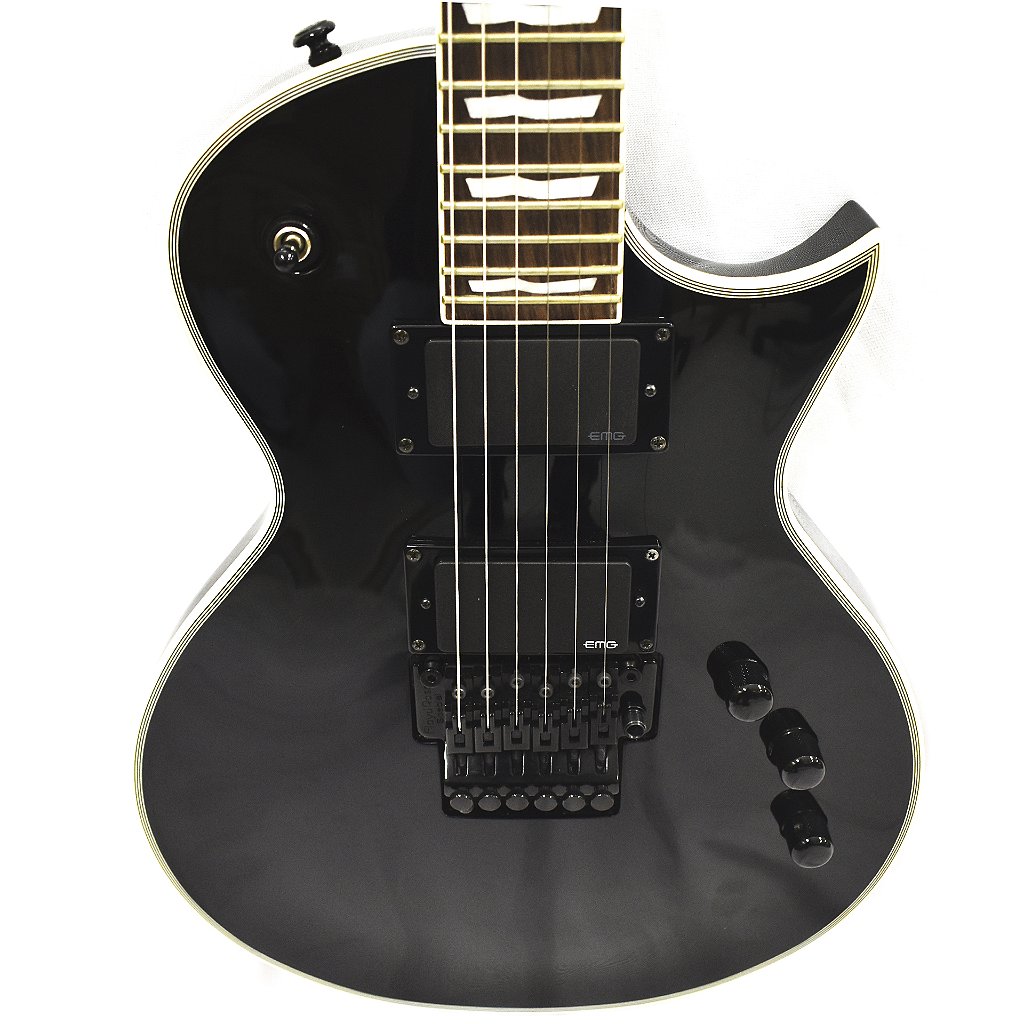 GUITARRA ELETRICA ESP LTD EC-401 BLACK - Musical RIFF - Loja de