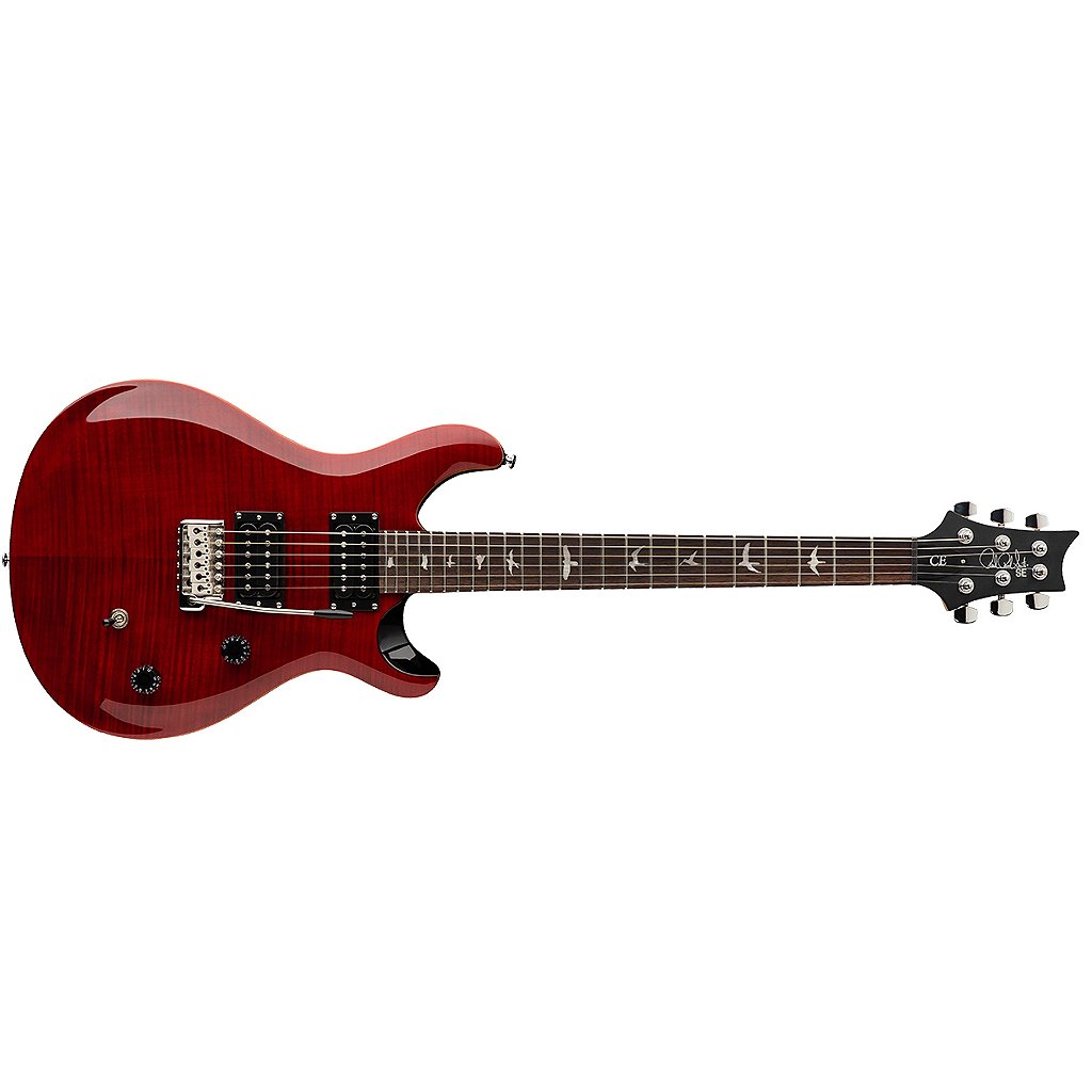 GUITARRA PRS CE44 SE CE 24 BLACK CHERRY - Musical RIFF - Loja de