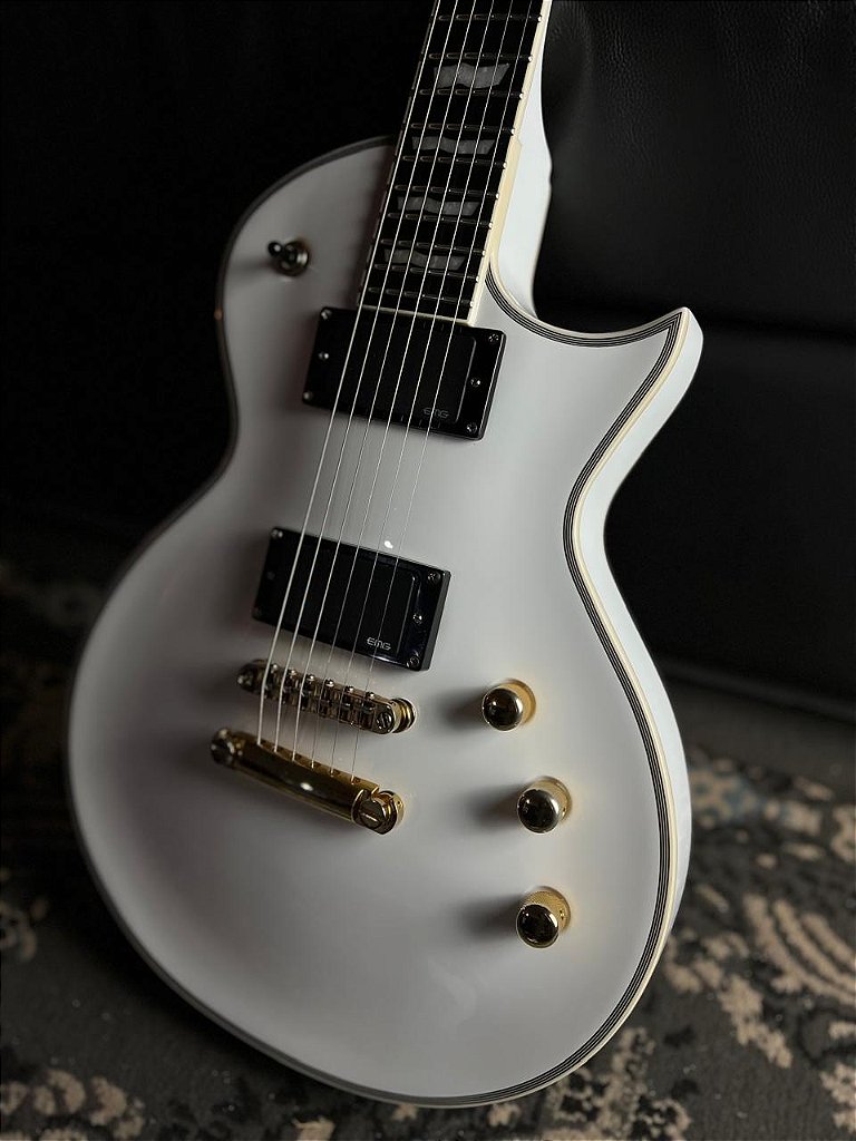GUITARRA LTD EC-1000T DELUXE SNOW WHITE - Musical RIFF - Loja de