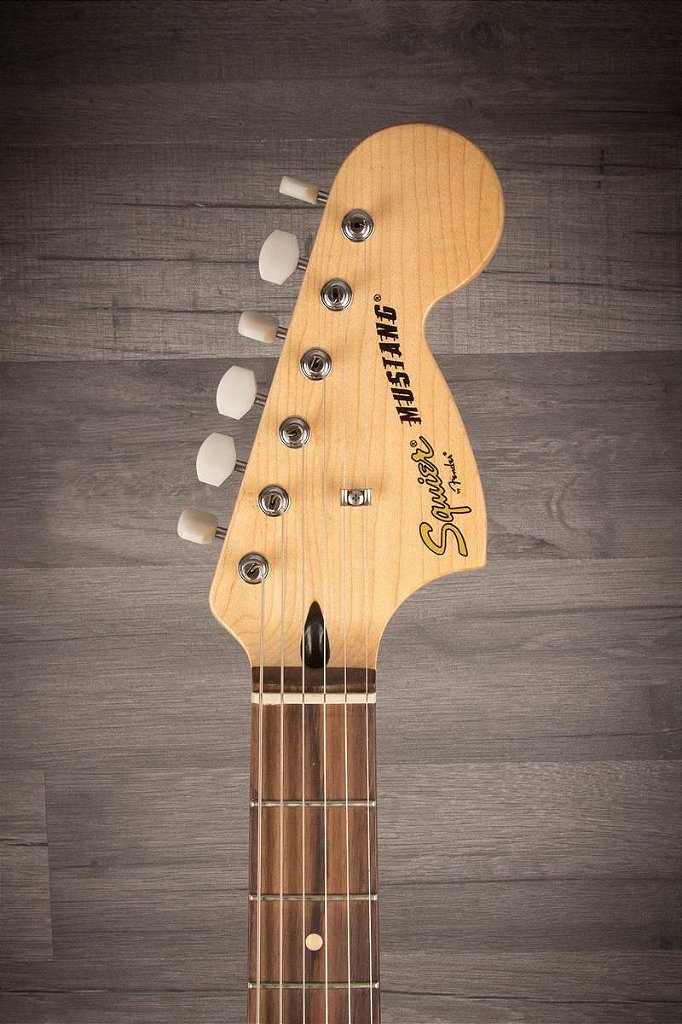 GUITARRA FENDER SQUIER VINTAGE MODIFIED MUSTANG VINTAGE WHITE