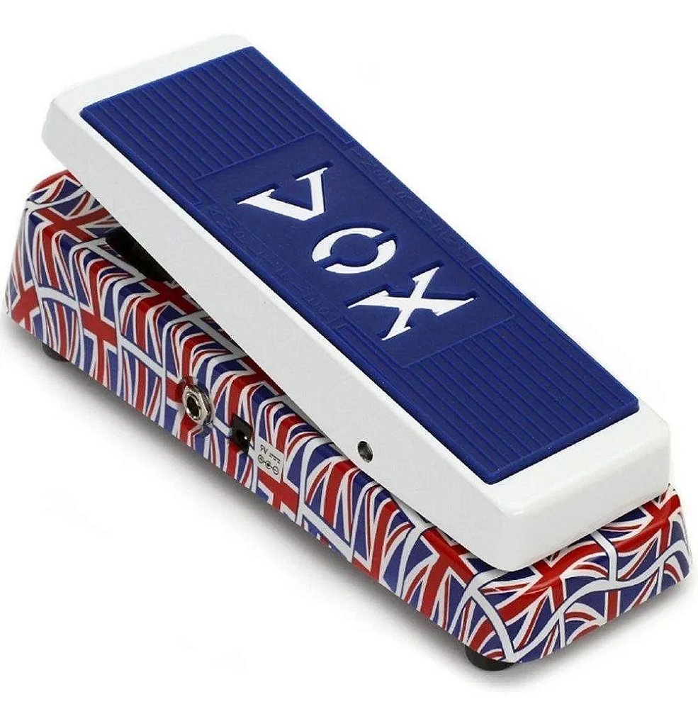 PEDAL DE EXPRESSÃO WAH WAH VOX V-847A UNION JACK - Musical RIFF