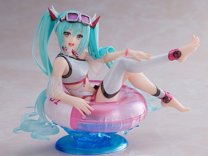 Vocaloid Aqua Float Girls Hatsune Miku Figure - Treasure box