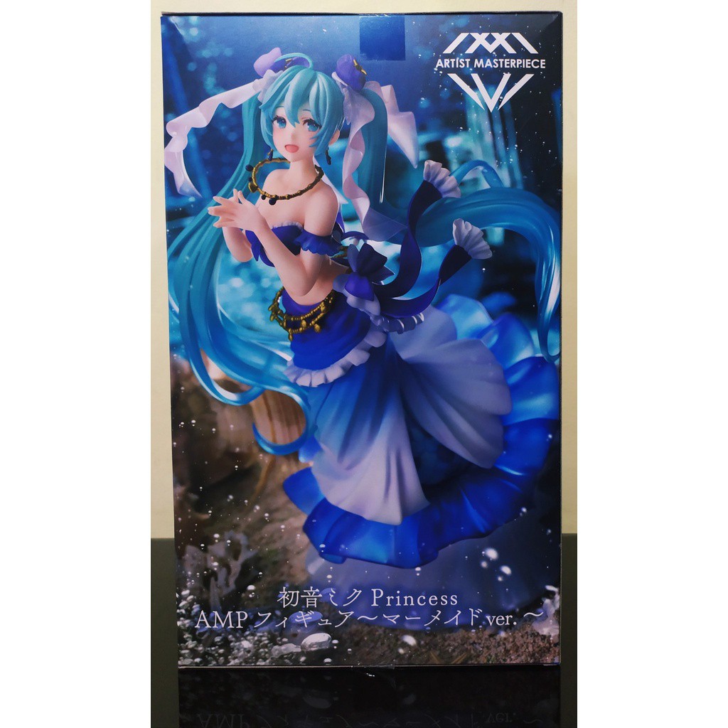 Hatsune Miku Princess AMP Figure Mermaid Ver. - Treasure box