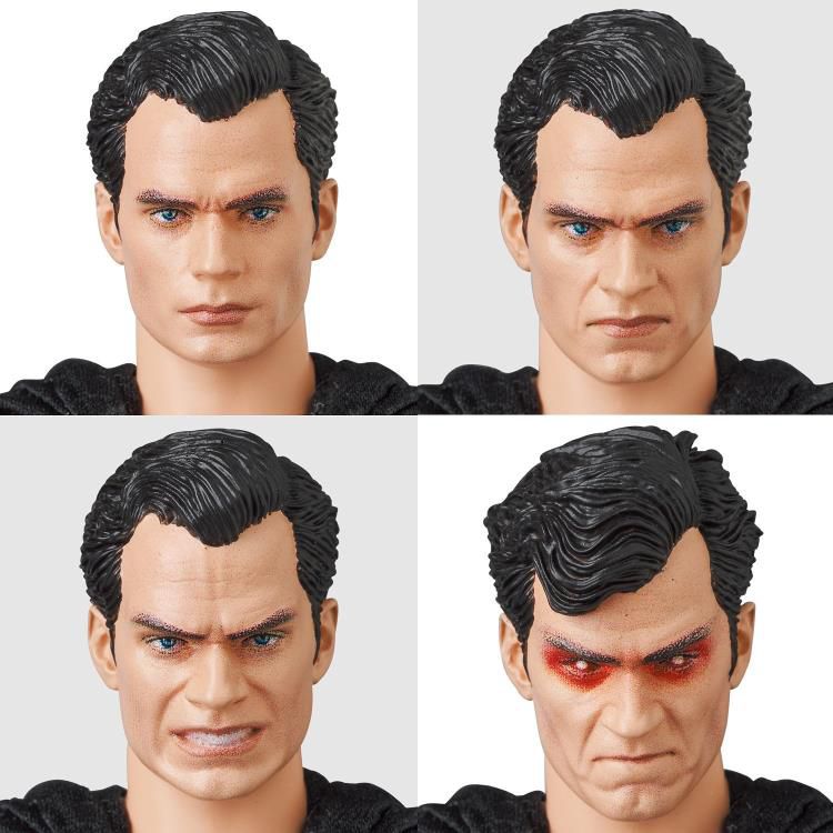 Zack Snyder's Justice League MAFEX No.174 Superman (Black Suit
