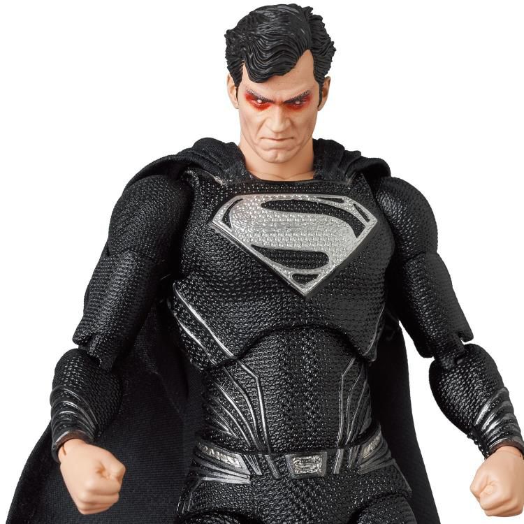 Zack Snyder's Justice League MAFEX No.174 Superman (Black Suit