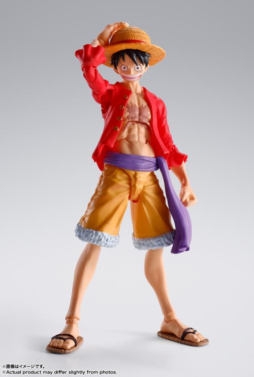 Estátua Monkey D. Luffy: One Piece Haki do Armamento 15cm Post