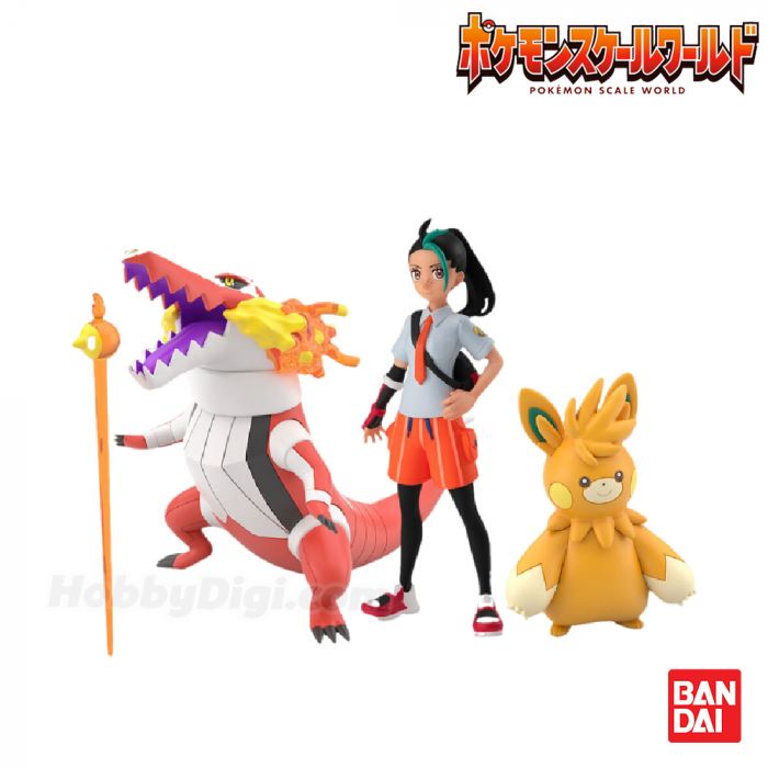 Pokemon Scale World Paldea Region Nemo ＆ Skeledirge ＆ Pawmot