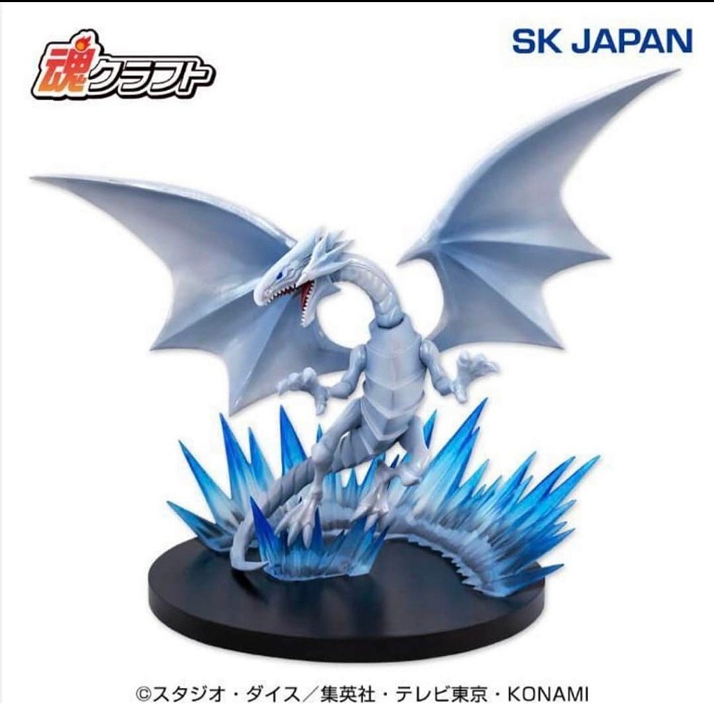 新品　未使用　未開封Blue-Eyes White Dragon フィギュア Yu-Gi-Oh! Duel Monstros Blue-eyed White Dragon Blue Eyes