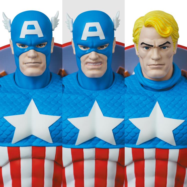Marvel MAFEX No.217 Captain America (Comic Ver.) - Treasure box Marvel MAFEX No.217 Captain America (Comic Ver.) - Treasure box