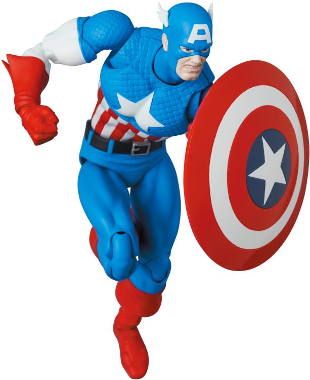 Marvel MAFEX No.217 Captain America (Comic Ver.) - Treasure box Marvel MAFEX No.217 Captain America (Comic Ver.) - Treasure box