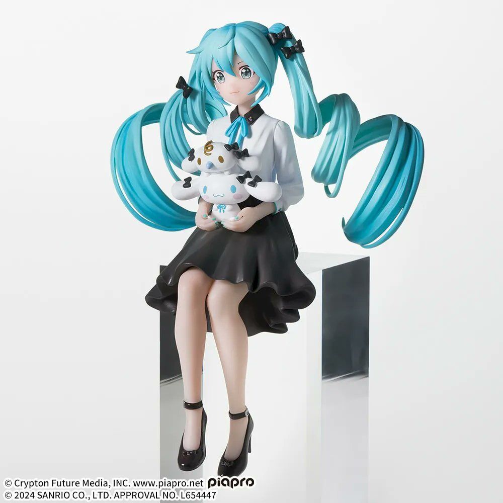 【MIKU】 Conbini - Hatsune Miku Noodle Stopper PVC Statue Neon Cyber 16 cm