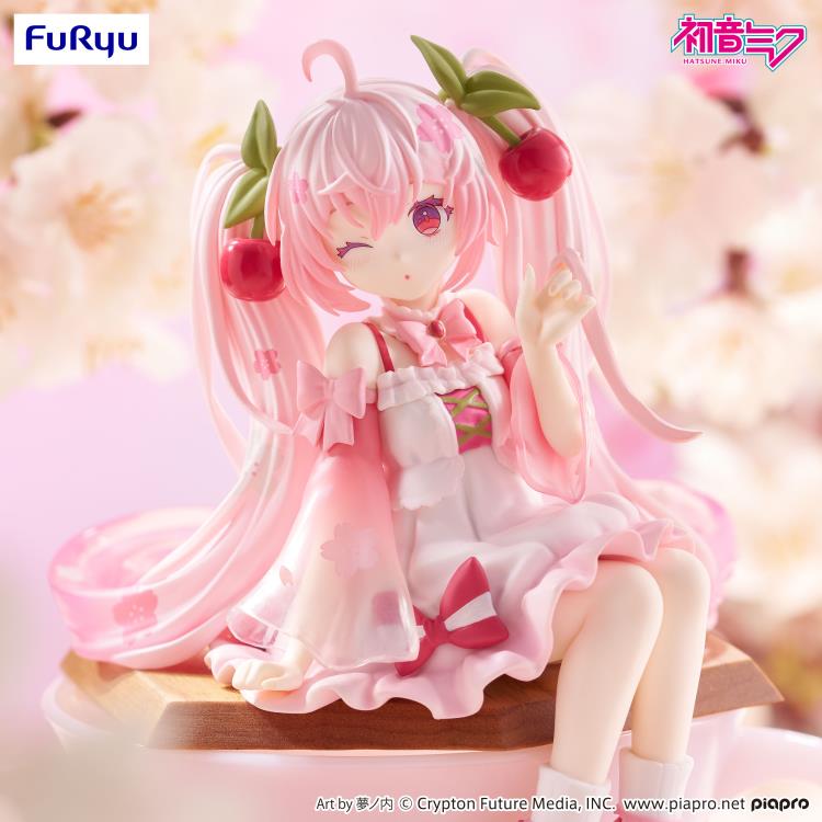 Vocaloid Sakura Miku (2025 Wink Ver.) Noodle Stopper Figure