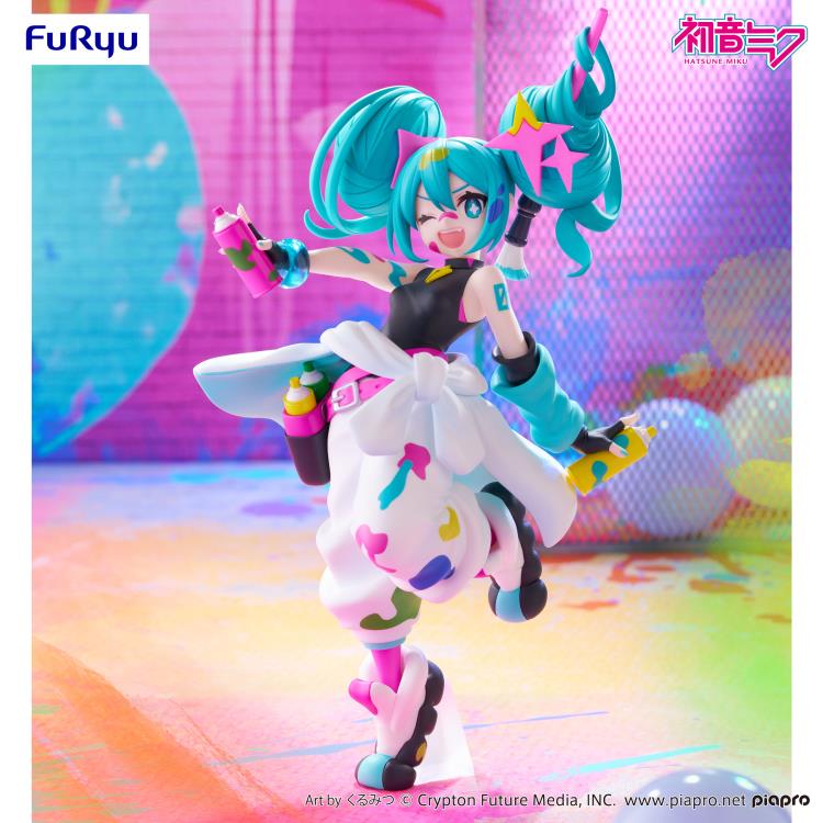 Figura Trio-Try-iT da série Hatsune Miku - Paint Girl - Treasure box