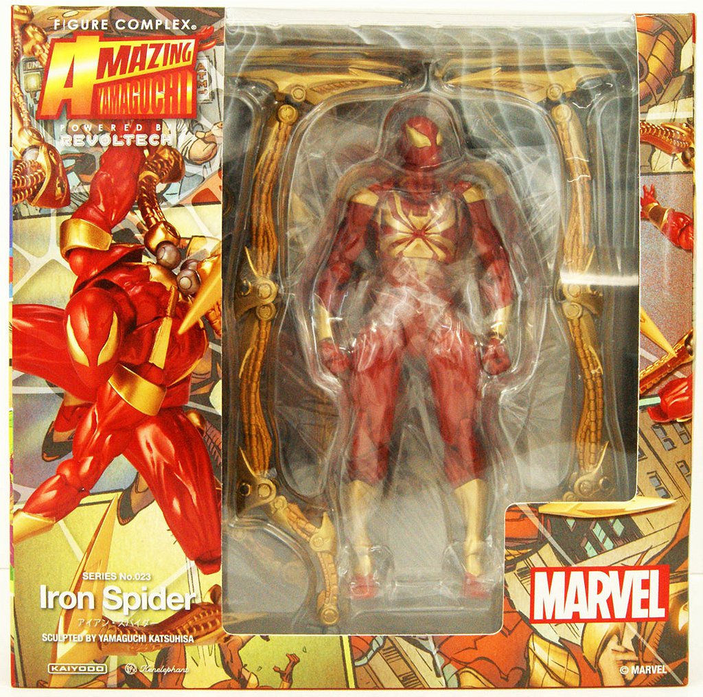 Revoltech Iron Spider Amazing Yamaguchi - Miriam A Yassuda
