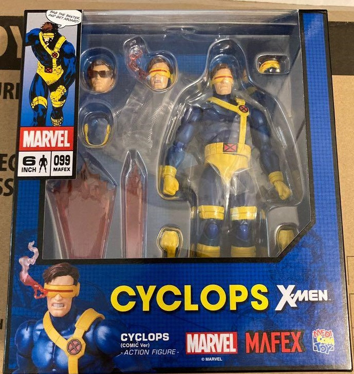 No.099 X-MEN サイクロップス COMIC Ver フィギュア Mafex No.099 Marvel X-men Cyclops Comic Ver. - Miriam A Yassuda