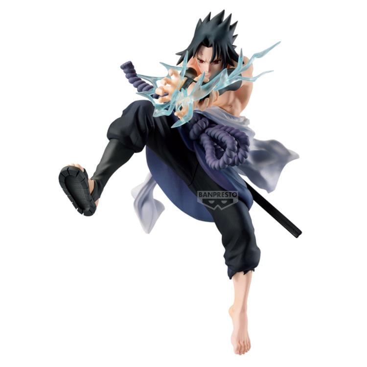 NARUTO 72 series VIBRATION STARS ナルト サスケ Naruto 72 Series Vibration Stars 40 Sasuke Uchiha Figure - Miriam