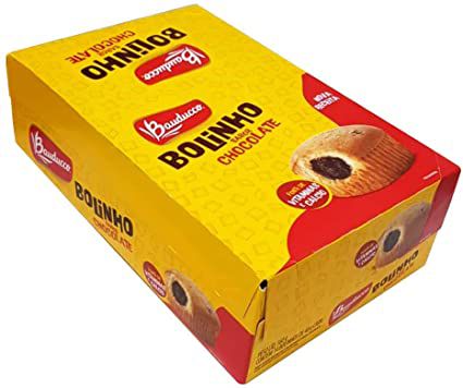 Bolinho Chocolate Sabor Chocolate (14 Unidos de 40g) - Bauducco - Mercadoce  - Doces, Confeitaria e Embalagem