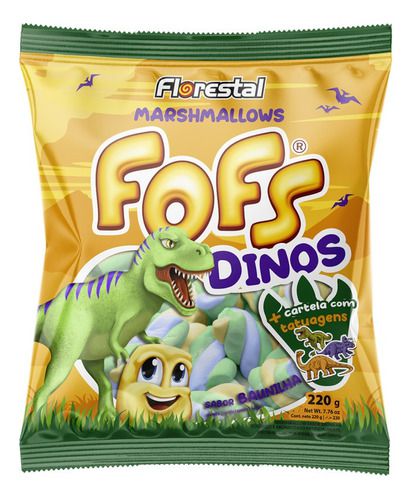 Marshmallow Fofs Sorvetinho 320G - Florestal - Mercadoce - Doces