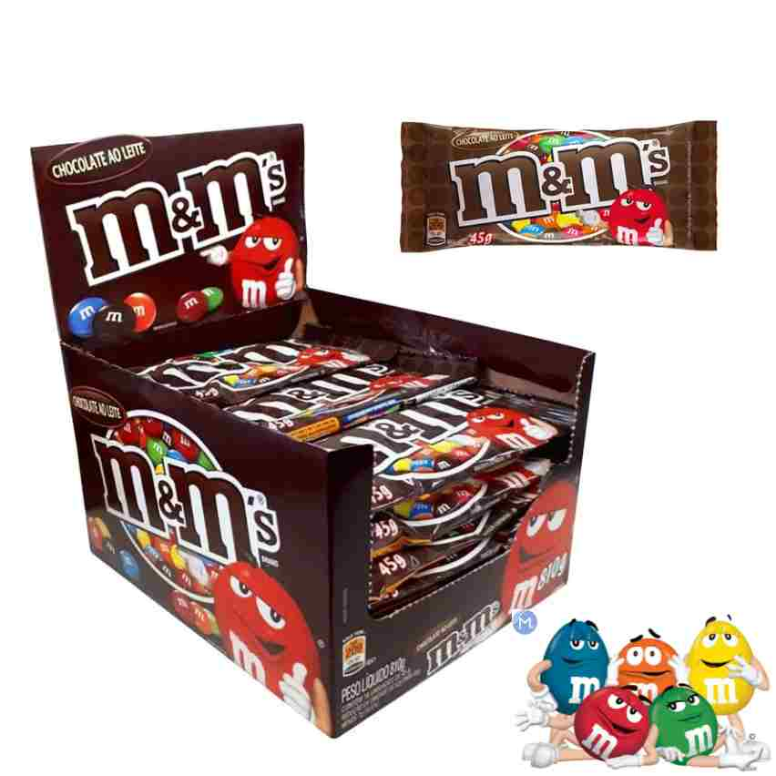 M&M'S CHOCOLATE AO LEITE 1 KG CX/4