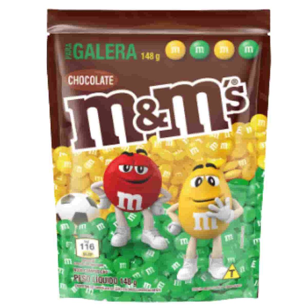 M&M'S CHOCOLATE AO LEITE 1 KG CX/4