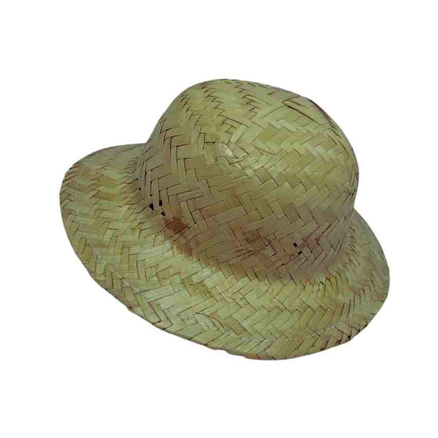 Chapéu de palha tipo decoração