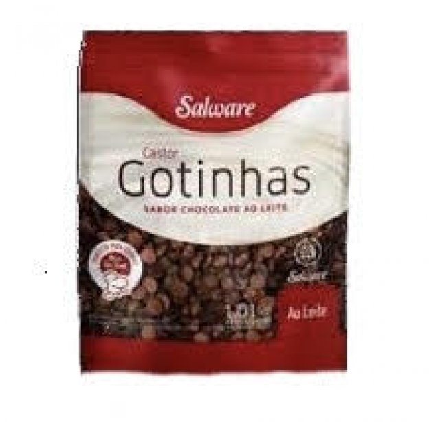 Gotas Chocolate Salware 1,01Kg  Confira na Mercadoce - Mercadoce - Doces,  Confeitaria e Embalagem