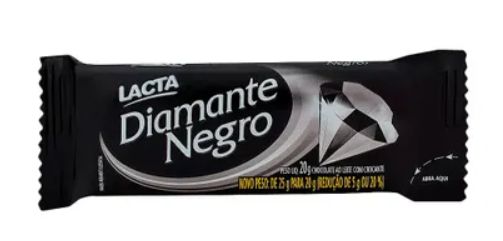 Chocolate Diamante Negro 20un de 20g Lacta - Mercadoce - Doces