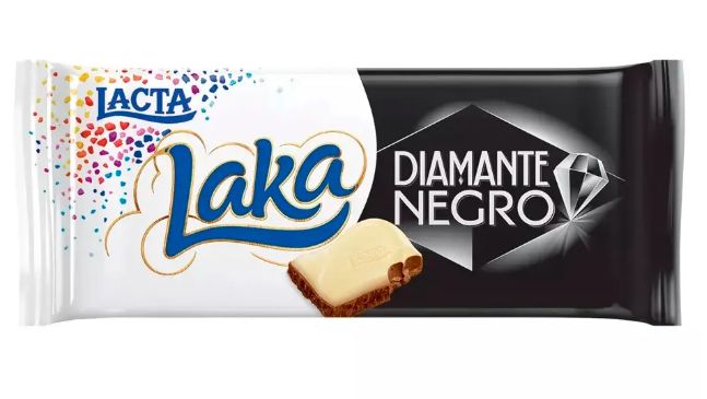Chocolate Lacta Diamante Negro Laka 80g - Mercadoce - Doces, Confeitaria e  Embalagem
