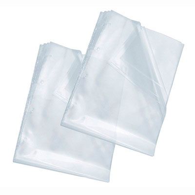 Saco plástico transparente com zíper - Embalagem Ideal