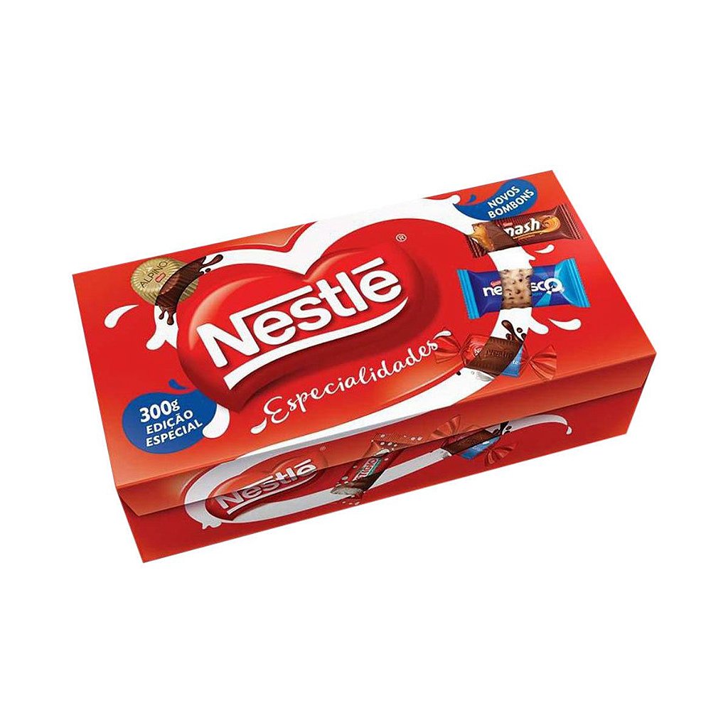 Caixa de Bombom Sortido Nestlé Especialidades | Mercadoce - Mercadoce -  Doces, Confeitaria e Embalagem